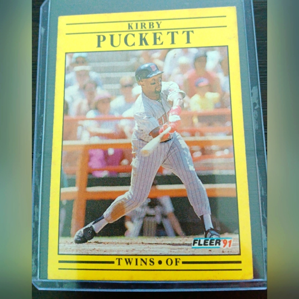 1991 Fleer Baseball Kirby Puckett #623 Minnesota Twins